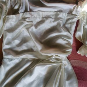 Valentine Satin Dress