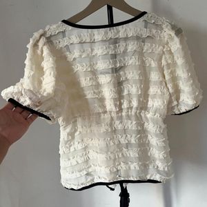 *Sale* Pinterest Korean Bow Top