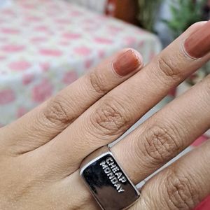 Statement Silver Ring