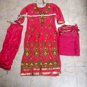 Heavy Embroidery Suit Set