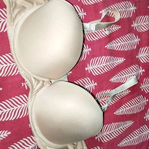 ❤️Nude Sexy Double Padded Push-up Bra 34b