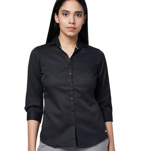 black plain shirt