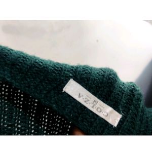 Green Sweater For women's