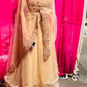 Golden Wedding Lehenga