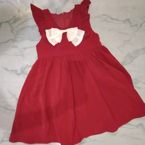 Importes Kids Girls Red Dress