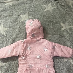 Woollen  HudJacket For Baby Girl