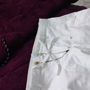 Uni Qlo White Denim