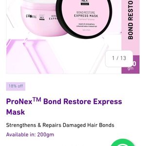 Plum ProNex Bond Restore Express Hair Mask