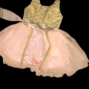 Netted Baby Frock