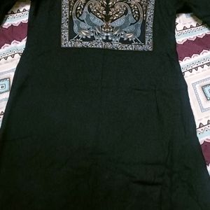 Printed Three Quarter Baju Kurti