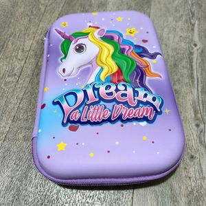 7D Unicorn Big Pencil Pouch