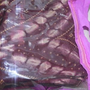 ELegant Saree With Blouse Piece  &paticot(Chaniya