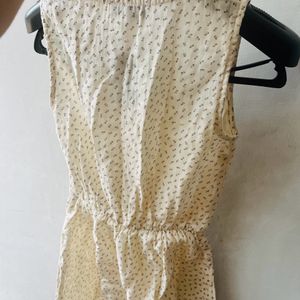 Cotton Playsuit Dress