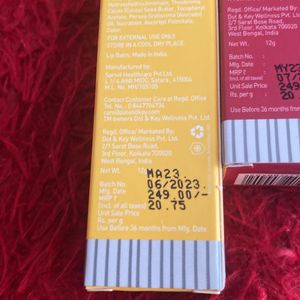 Free Gift Combo Gloss Lip Balm Dot & Key