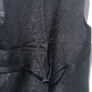 Black Color Jacket for Marriage