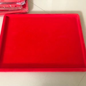 PRICE DROP Velvet Jewellery Tray