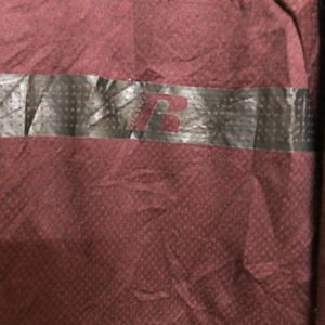 Russell Long Sleeve Maroon Hoodie