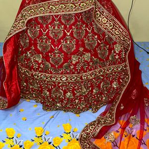 Unstitched Bridal Lehenga