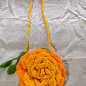 Hand Made Crochet Sling Bag