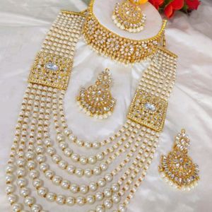 Heavy Bridal Necklace Set