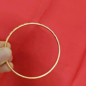 Gold Plated Bangles - 7nos