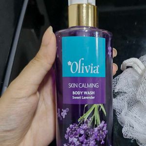 olivia lavender body wash and free scrub