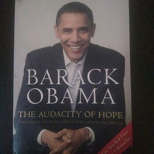 Barack Obama- The Audacity Of Hope Book