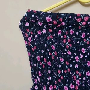 Mini Tube Floral Dress