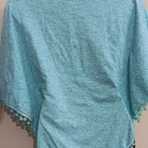 Sea Green Kaftan Top