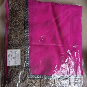 Pink Saree