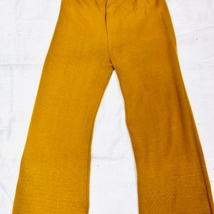 Yellow Trouser From V-Mart. Size Fit- S To L Waist Size Utpo 36.Super Good Quality and Classy