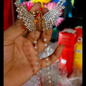 Long Tassel Hair Clip