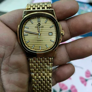 Clasico Brand New Stainless Steel Watch - Golden