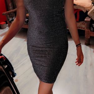 Silver Bodycone Dress