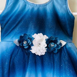 Kids Blue Frock