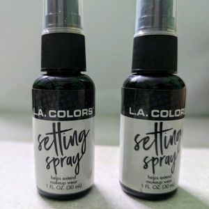 L.A. Colors Makeup Setting Spray Combo