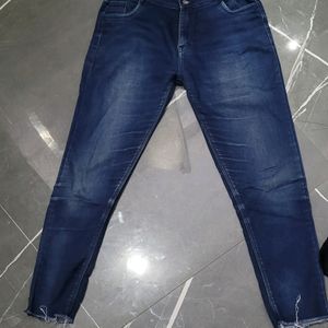 Womens Regular Denim Jeans