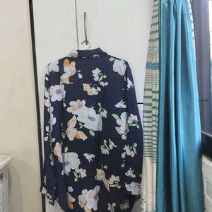 Trendyzone's Floral Oversized Shirt