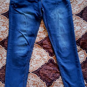 Dark Blue Jeans Stretchable