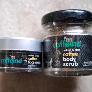 Mcaffeine De-Tan Combo Of Scrub & Mask