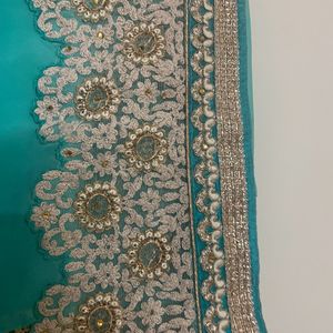 Heavy Border Saree