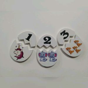 Number puzzle for toddler's