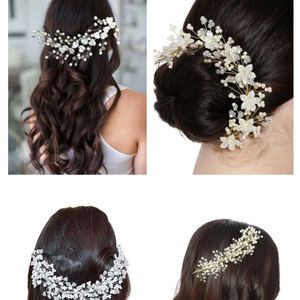 Tiara Artificial Crystal Bridal Wedding Hair clip