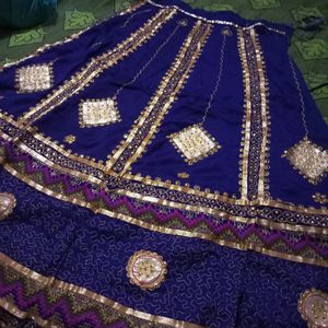 GARBA NIGHT LEHENGA