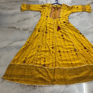 Yellow Colour Kurtha