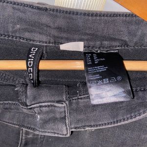 Denim Riped Jeans Slim