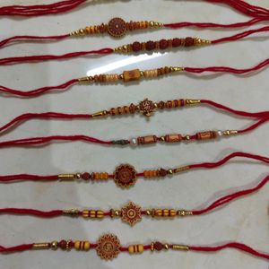 Pack Of 10 Beautiful Rakhi..