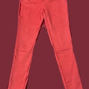 SKINNY RED COLOUR PANTS 👖
