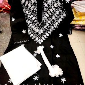 Chikankari Kurti Set ❣️