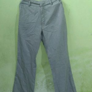 Grey Formal Pants For Women